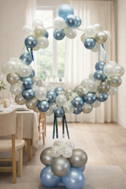 Reifen zum Geburtstag als Fotohintergrund