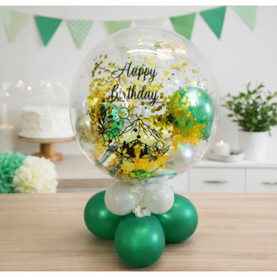 Konfettiballon mit Thema Berge