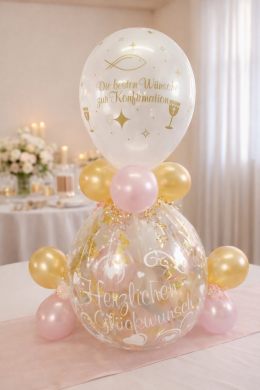 Geschenkballon zur Konfirmation