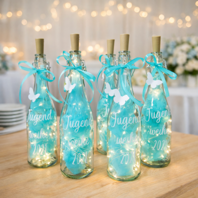 Flaschen zur Jugendweihe