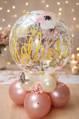 Ballon zum Muttertag mit Blumen