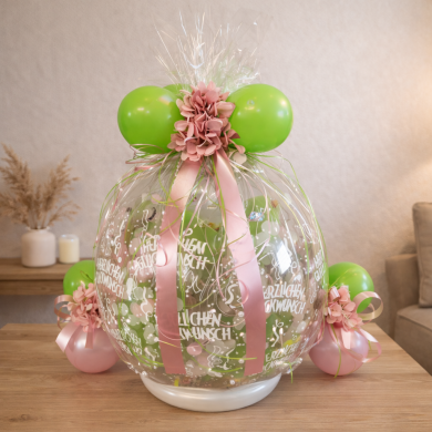 Geschenkballon Frühling