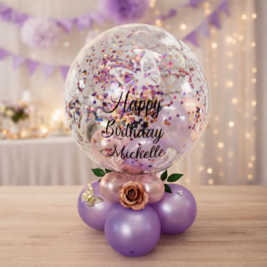 Happy Birthday Tischballon