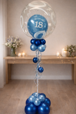 Doppelballon zum 18. Geburtstag