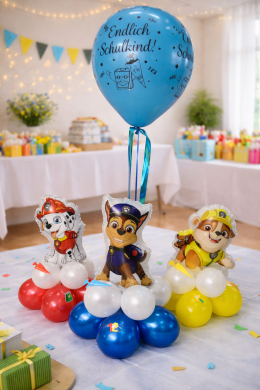 Kleine Paw Patrol Tischdekoration