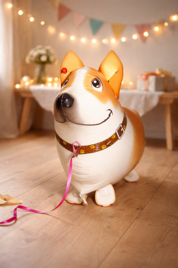 Airwalker- Hund Braun und Weiß