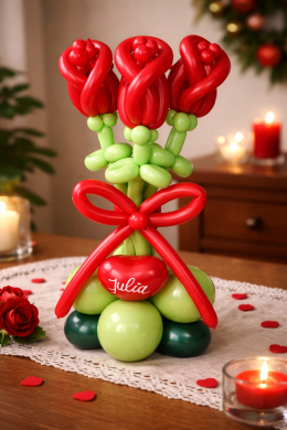 Blumenstrauß aus Luftballons