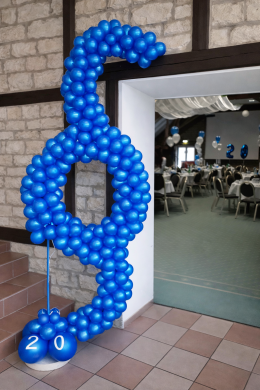 Dekoration zur Firmenfeier