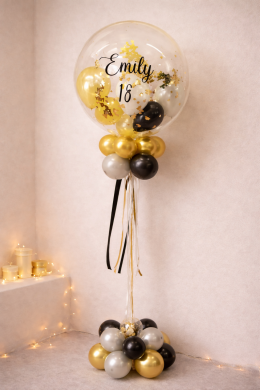 Konfetti Ballon zum 18. Geburtstag