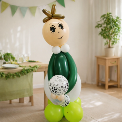 Fussballer Grün / Weiß