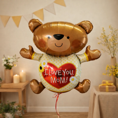 I love you mom Teddy