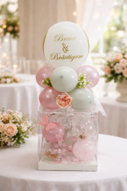 Box Braut und Bräutigam zur Hochzeit