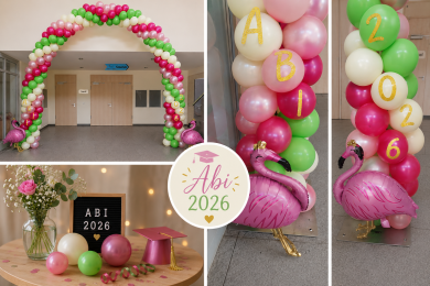 Ballonbogen zum Abiball