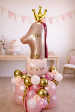 Süße Zahl zum 1. Geburtstag