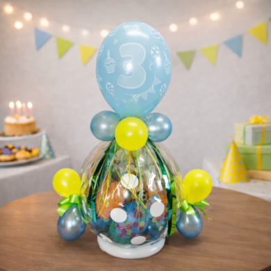Geschenkballon zum 3. Geburtstag