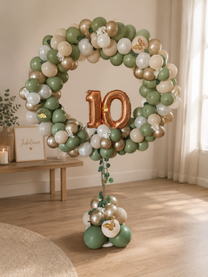 Ballonbogen zum Jubiläum, oder Geburtstag