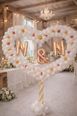 Herz  mit Buchstaben