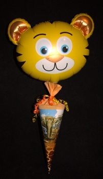 Zuckertüte mit Ballonfigur