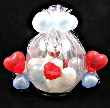 Kindergeburtstags - Geschenkballon Husky